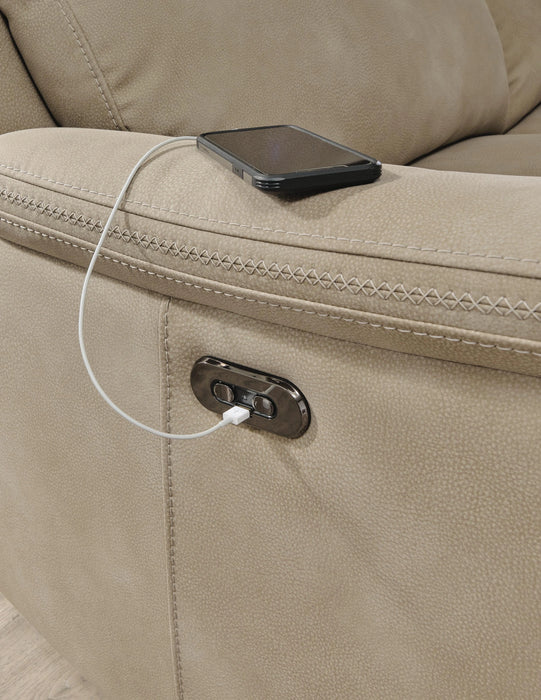 Next-Gen DuraPella Power Reclining Loveseat with Console
