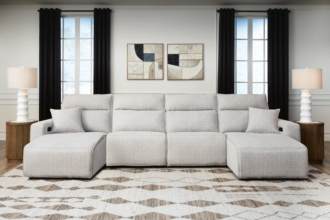 Modmax II Reclining Sectional with Double Chaise