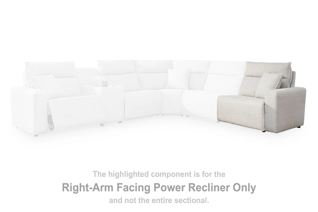 Modmax II Reclining Sectional with Chaise and Audio Console