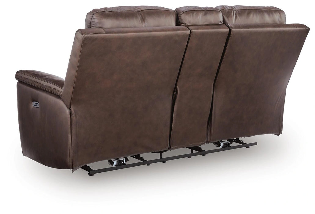 Bleckley Power Reclining Loveseat with Console