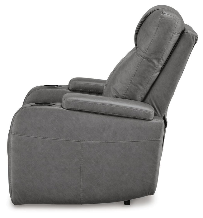 Schooner Rocks Power Recliner - Furniture Gallery