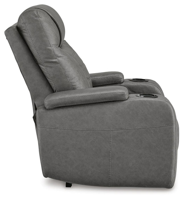Schooner Rocks Power Recliner - Furniture Gallery