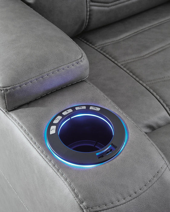 Schooner Rocks Power Recliner - Furniture Gallery