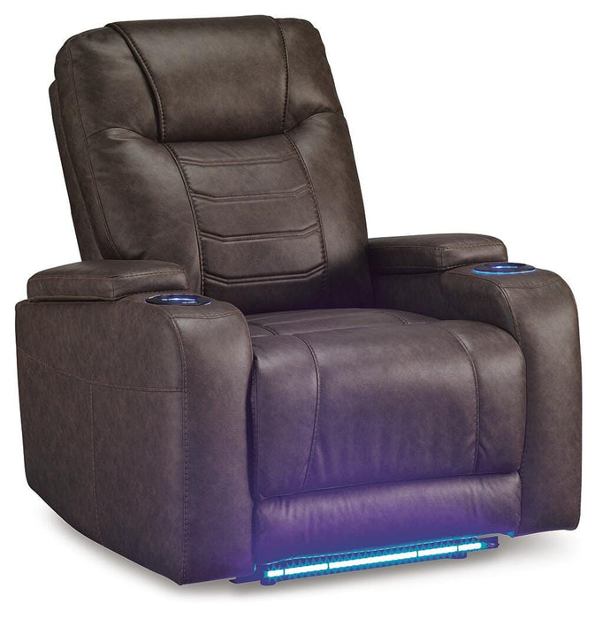Schooner Rocks Power Recliner - Furniture Gallery