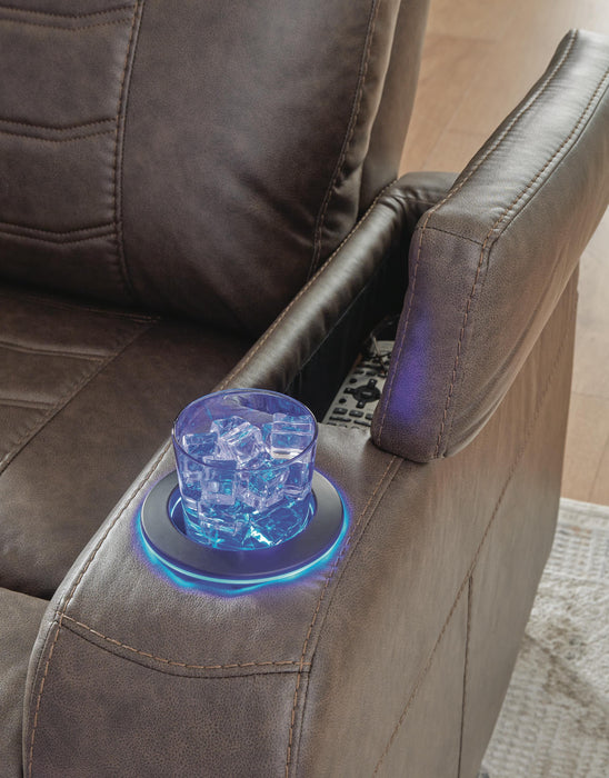 Schooner Rocks Power Recliner - Furniture Gallery