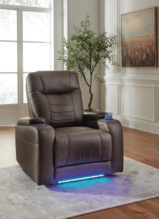Schooner Rocks Power Recliner - Furniture Gallery