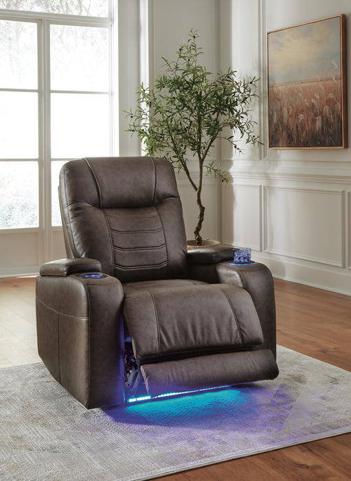 Schooner Rocks Power Recliner - Furniture Gallery