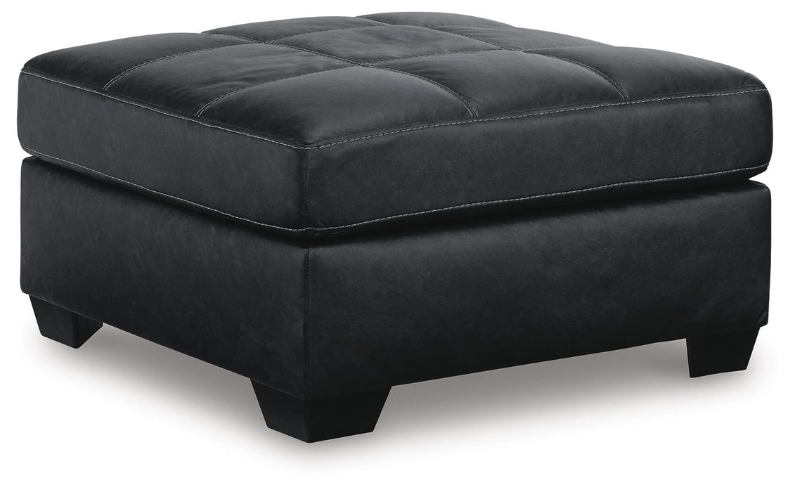 Barlin Mills Oversized Accent Ottoman - Furniture Gallery
