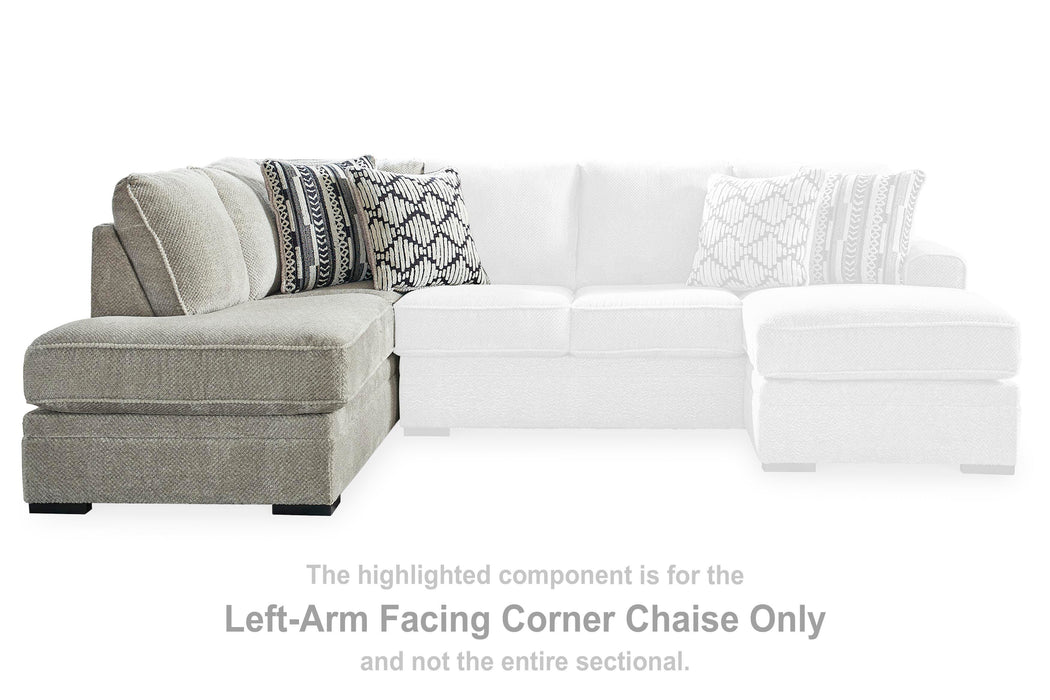 Calnita Sectional with Chaise - Furniture Gallery