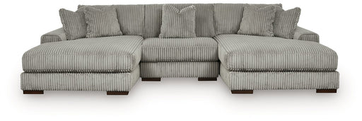 Lindyn Sectional with Double Chaise - Furniture Gallery