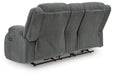Observation Power Reclining Loveseat with Console - Furniture Gallery