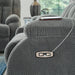 Observation Power Reclining Loveseat with Console - Furniture Gallery