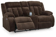 Observation Power Reclining Loveseat with Console - Furniture Gallery