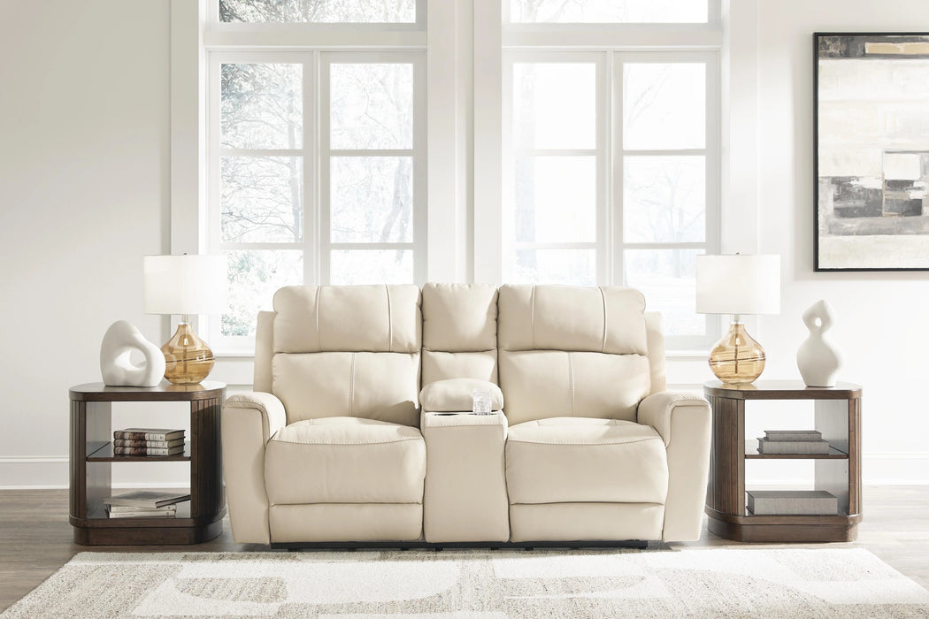 Dahlmoore Power Reclining Loveseat with Console