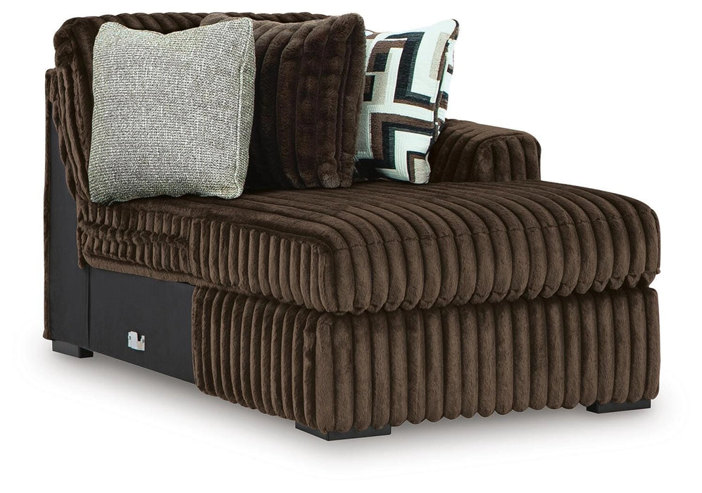 Midnight-Madness Sectional with Chaise