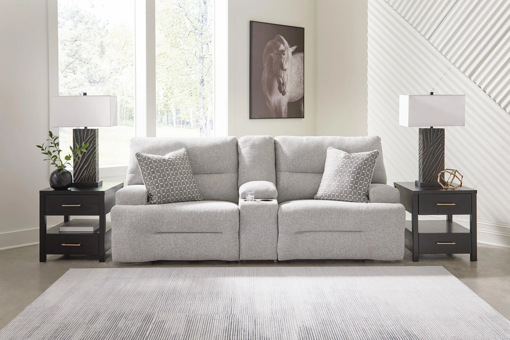 Acklen Place Power Sectional Reclining Sofa with Storage Console