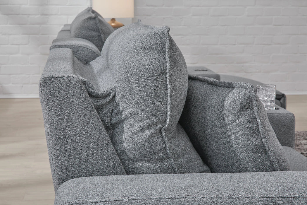 Modmax II Power Reclining Sectional with Consoles