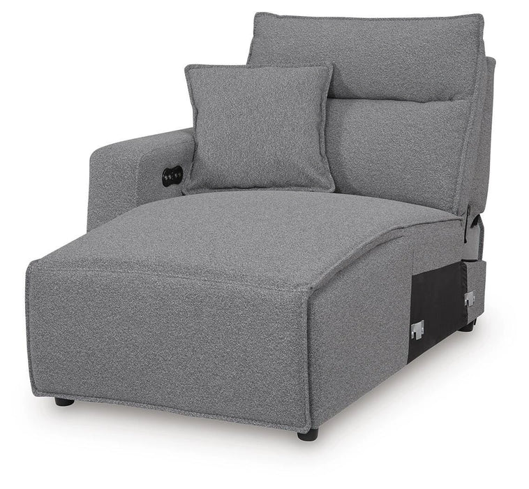 Modmax II Power Reclining Sectional with Chaise and Audio Consoles