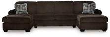 Kimlee Sectional with Double Chaise - Furniture Gallery