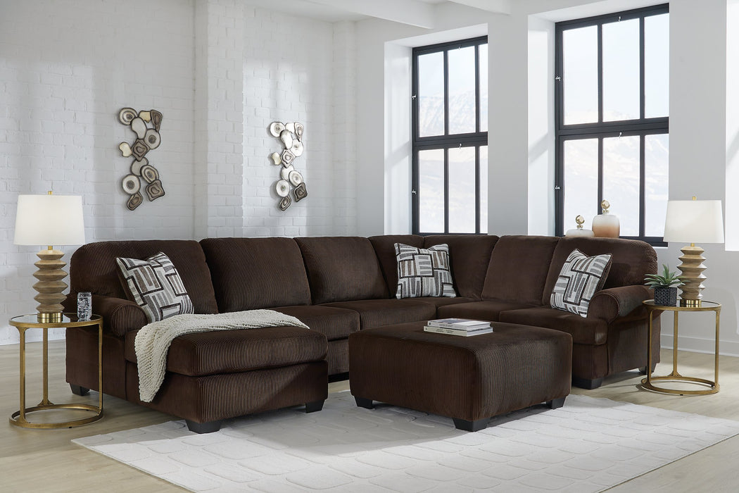 Kimlee Sectional with Chaise - Furniture Gallery