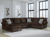 Kimlee Sectional with Chaise - Furniture Gallery
