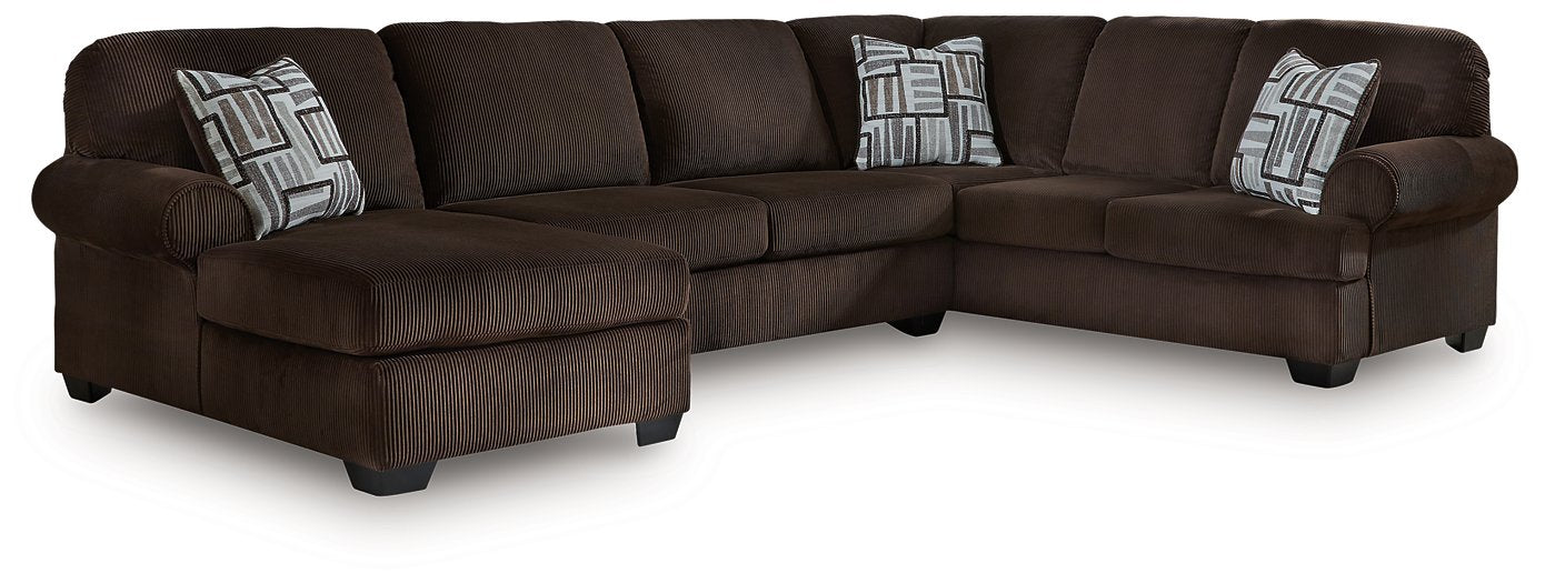 Kimlee Sectional with Chaise - Furniture Gallery
