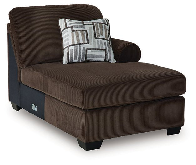 Kimlee Sectional with Chaise - Furniture Gallery