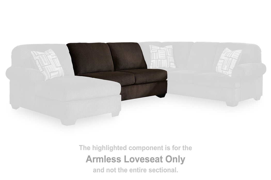 Kimlee Sectional with Chaise - Furniture Gallery