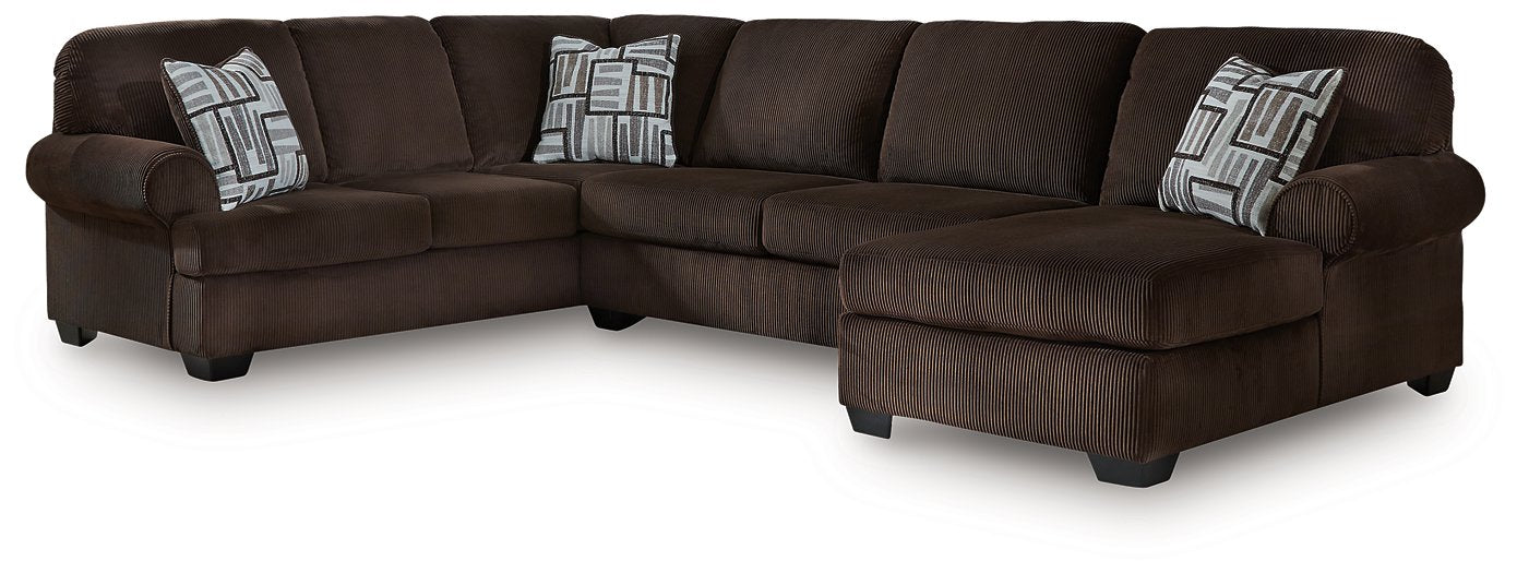Kimlee Sectional with Chaise - Furniture Gallery