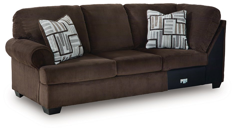 Kimlee Sectional with Chaise - Furniture Gallery