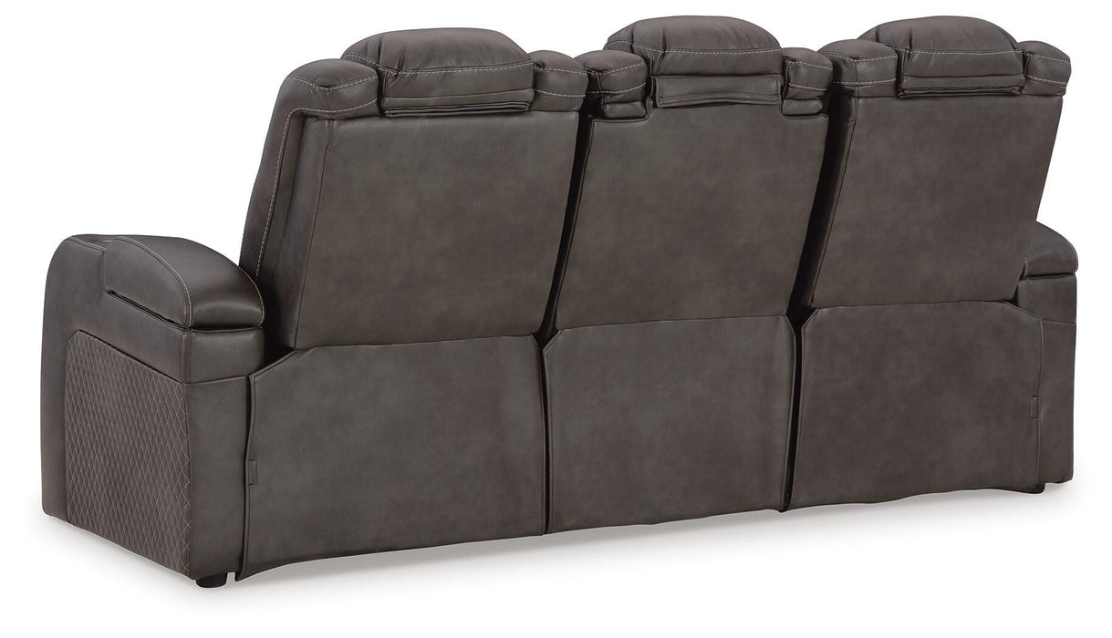 Fyne-Dyme Power Reclining Sofa - Furniture Gallery