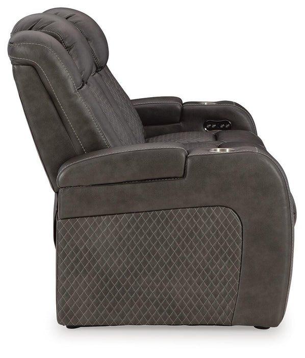 Fyne-Dyme Power Reclining Sofa - Furniture Gallery