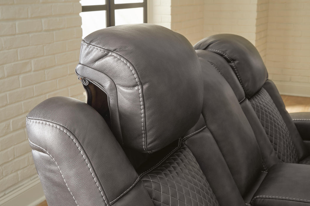 Fyne-Dyme Power Reclining Sofa - Furniture Gallery