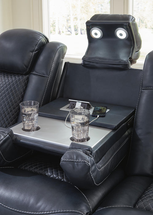 Fyne-Dyme Power Reclining Sofa - Furniture Gallery