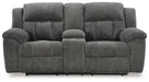 Frohn Reclining Loveseat with Console - Furniture Gallery