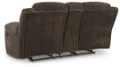 Frohn Reclining Loveseat with Console - Furniture Gallery