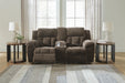 Frohn Reclining Loveseat with Console - Furniture Gallery