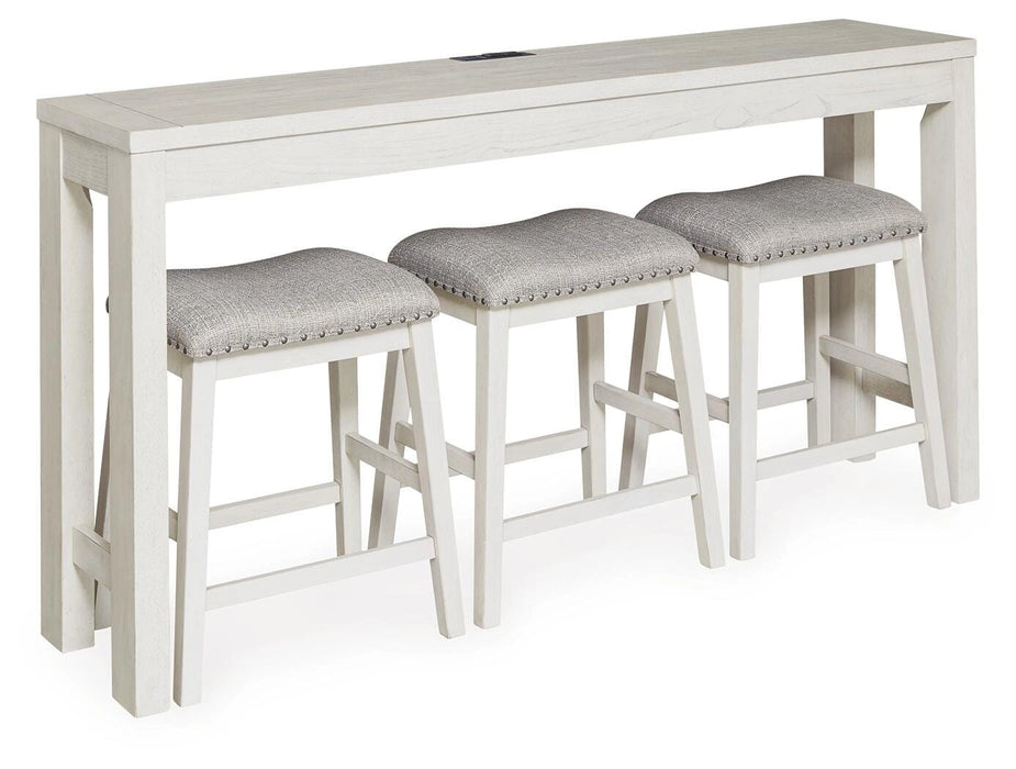 Robbinsdale Counter Height Dining Table and 3 Barstools Set