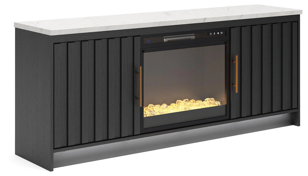 Cadmori TV Stand w/Fire