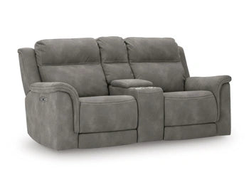 Next-Gen DuraPella Power Reclining Loveseat with Console
