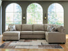 Newellen Sectional with Chaise - Furniture Gallery