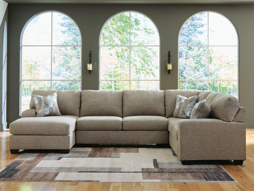 Newellen Sectional with Chaise - Furniture Gallery