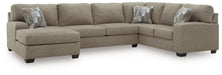 Newellen Sleeper Sectional with Chaise - Furniture Gallery