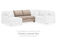 Newellen Sectional with Chaise - Furniture Gallery
