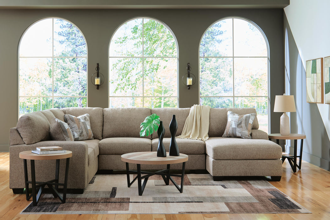 Newellen Sectional with Chaise - Furniture Gallery