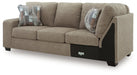 Newellen Sleeper Sectional with Chaise - Furniture Gallery