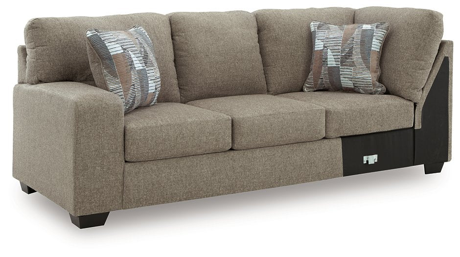 Newellen Sleeper Sectional with Chaise - Furniture Gallery