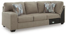 Newellen Sectional with Chaise - Furniture Gallery