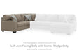 Newellen Sectional with Chaise - Furniture Gallery