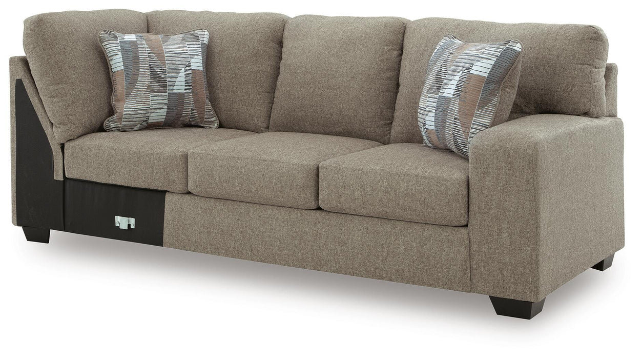 Newellen Sectional with Chaise - Furniture Gallery